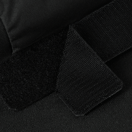 Lähikuva M-Tac Horizontal Medical Pouch ROLL Elite: irrotettava tarrapanta ja Cordura 500D.