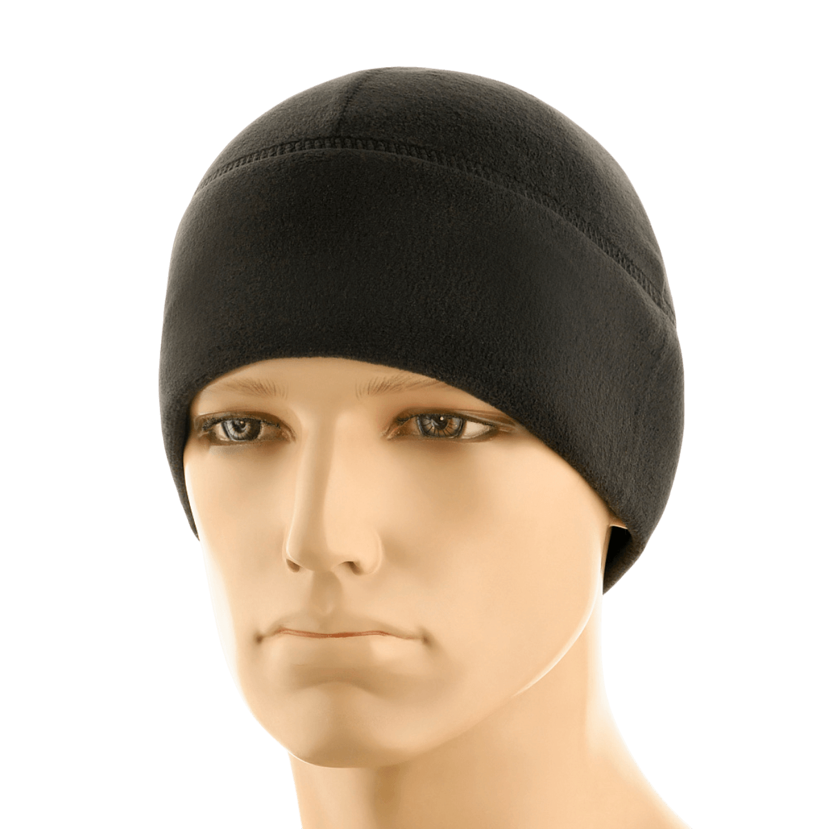 M-Tac Fleece Watch Cap Light Polartec Gen II i sort, lavet af Polartec Micro Series fleece med anti-pilling egenskaber og lav profil.