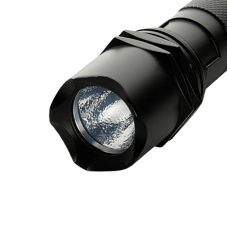 M-Tac taskulamppu M22-C, taktinen LED-taskulamppu alumiiniseoksesta, ulkokäyttöön, mitat 134x26x25,5mm (m22, 5mm)