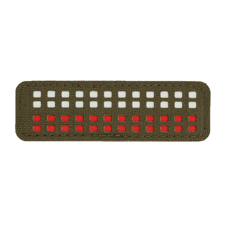 M-Tac Patch Flag 25x80 Mini Squares kestävässä Cordura 500D:ssä laserleikatulla designilla ja velcro-kiinnityksellä, täydellinen taktiseen käyttöön ja tyyliin.