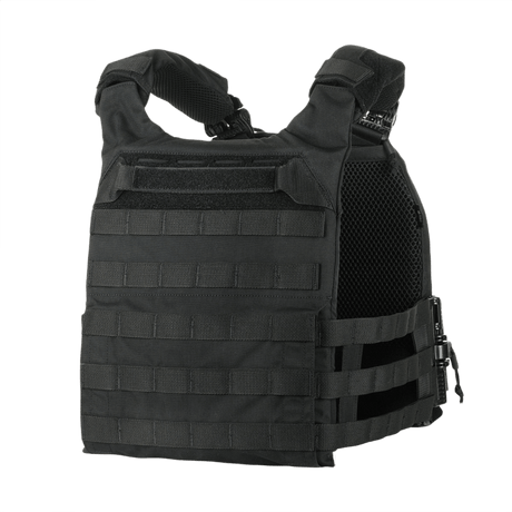 M-Tac Plate Carrier Cuirass FAST QRS Gen.II mustana, pikasolkija ja 3D-mesh mukavuutta varten.