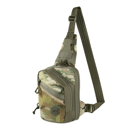 M-Tac Sling -pistoolilaukku Elite Hex Velcro maastokuvioisena, säädettävä olkahihna ja etu-Velcro merkkipaikoille.