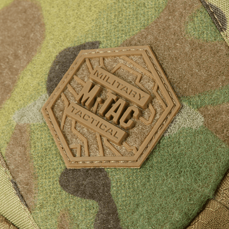 M-Tac Sling -pistoolilaukku Elite Hex Velcro logo maastokuvioisena.