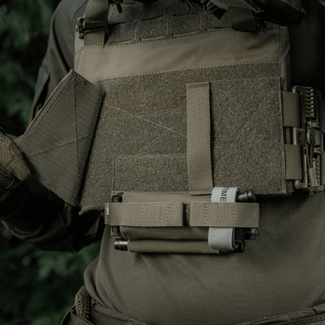 "M‑Tac Tourniquet Pouch Elastic Gen.5 monteret på taktisk vest"