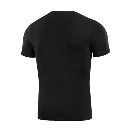 Sort M-Tac T-Shirt Death From Above set bagfra, lavet af bomuld og elastan, med moderne militært tema og komfortabel pasform.