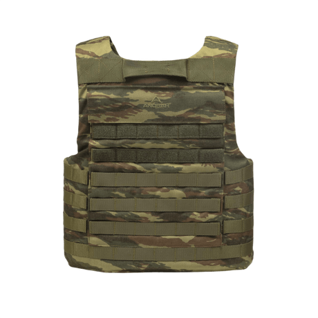 Anorak Tactical III Cover i camouflage, robust og holdbart overt cover med CORDURA® og 3D SPACER Coolmax® for. Ideel til sikker pasform.