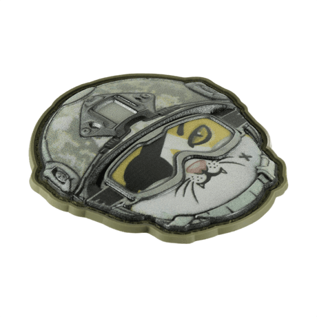 M-Tac Patch Emoji #12 PVC-materiaalilla ja 3D-muotoilulla, hauska taktinen moraalimerkki Velcro-kiinnityksellä. Sopii vaatteisiin tai varusteisiin.