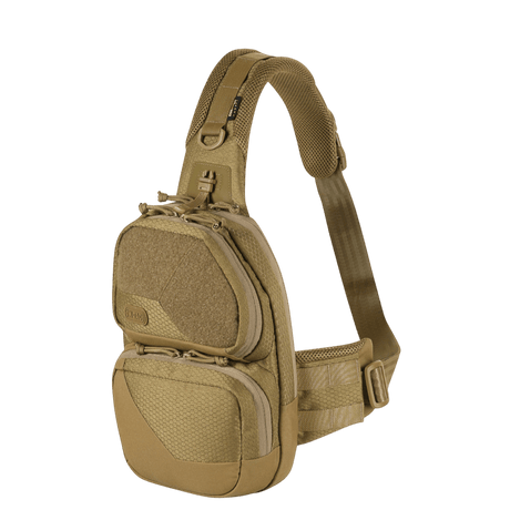M-Tac Buckler Taske Elite Hex, kaksi taskua, Hex-Cordura ja Cordura 500D -lisäosat sekä MOLLE-järjestelmä.