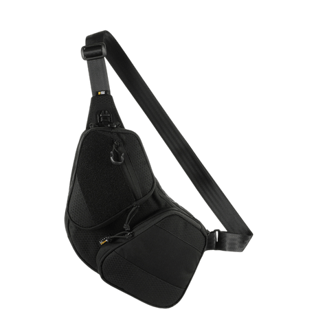 M-Tac Bat Wing Taske Elite Hex, kestävä laukku Cordura 500D- ja Cordura Hex -materiaaleista, YKK- ja Woojin-vetoketjut; turvamekanismi mukana.