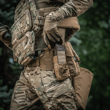 M-Tac Dobbelt Magasin Taske med Fastex Lukning til AR- og AK-magasiner, ideel til militær og outdoor-brug