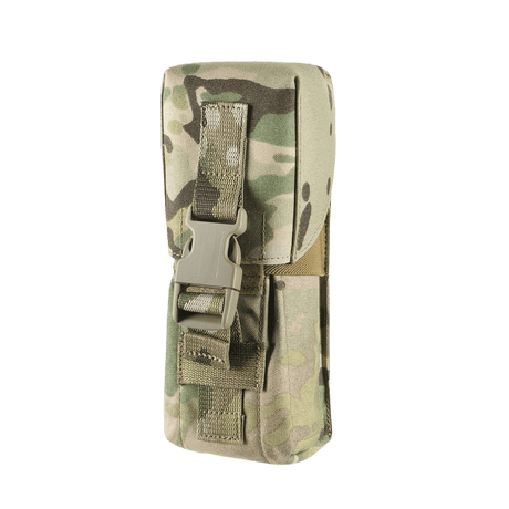 M-Tac Dobbelt Magasin Taske med Fastex Lukning i slidstærk Cordura 500D stof, designet til militær og outdoor-brug.