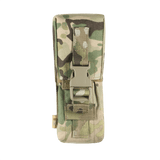 M-Tac Dobbelt Magasin Taske med Fastex Lukning i slidstærk Cordura 500D til AR- og AK-seriens magasiner, ideel til udendørs aktiviteter.