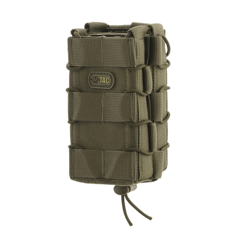 M-Tac Åben Dobbelt Magasintaske til AK i robust materiale til sikker opbevaring af AK-magasinere under ekstreme forhold.