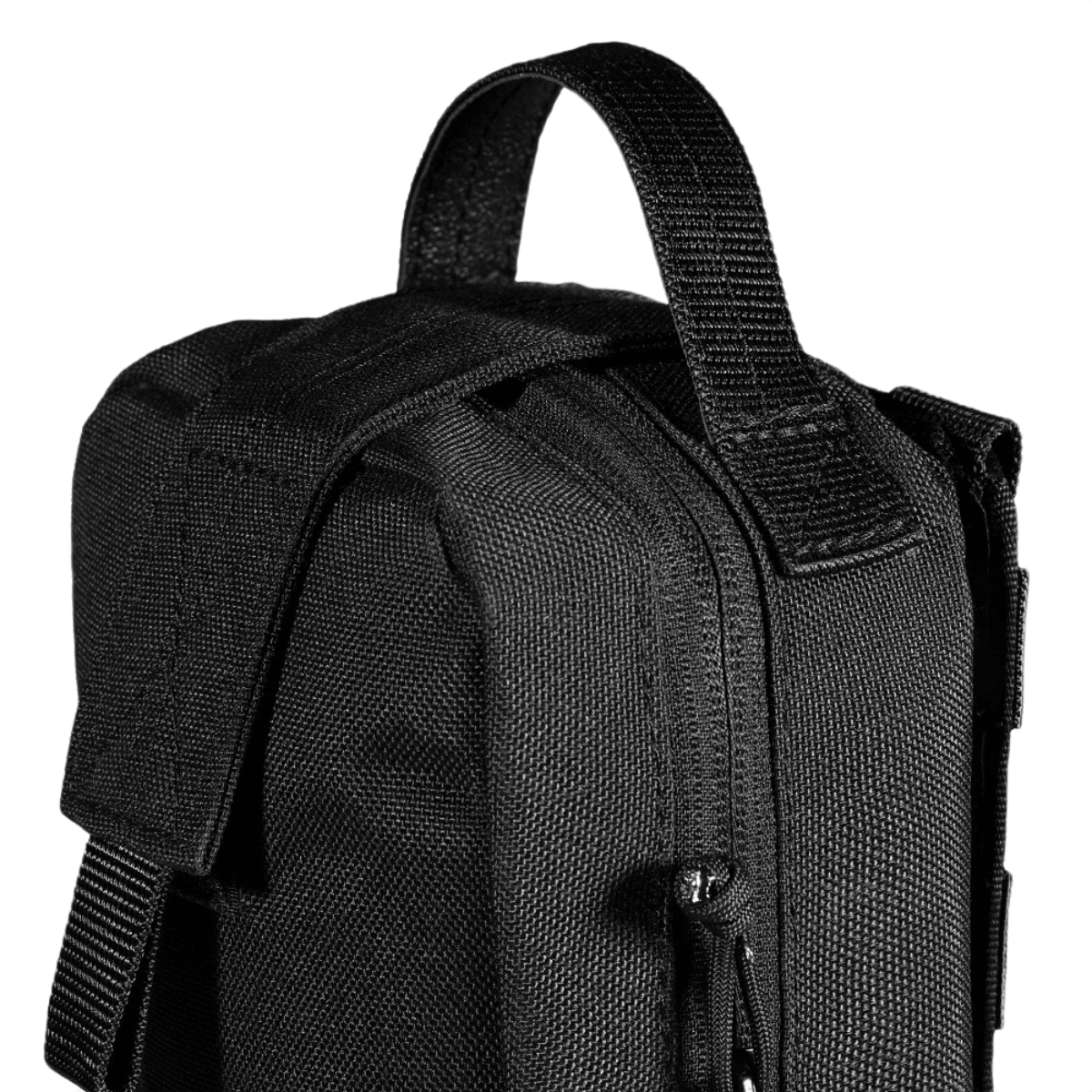 M-Tac Medical Pouch Rip Off med modulært design monteret på MOLLE Velcro, sort brugervenlig førstehjælpstaske.