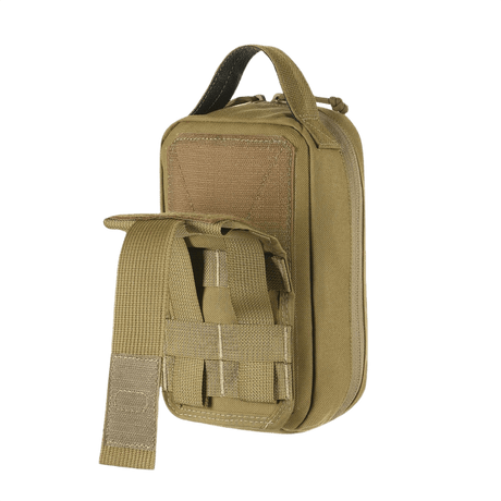 M-Tac Medical Pouch Rip Off med MOLLE Velcro, designet til hurtigt at tilføre førstehjælp og sikker opbevaring af medicinsk udstyr.