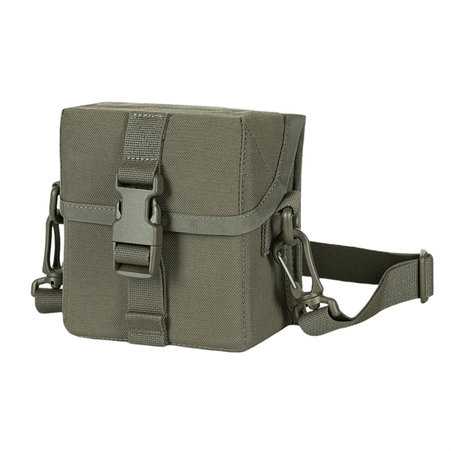 M-Tac Taske til Natkikkert PVS-14 i olivengrøn, praktisk til sikker opbevaring og transport af natkikkerter, med fastex-lukning.