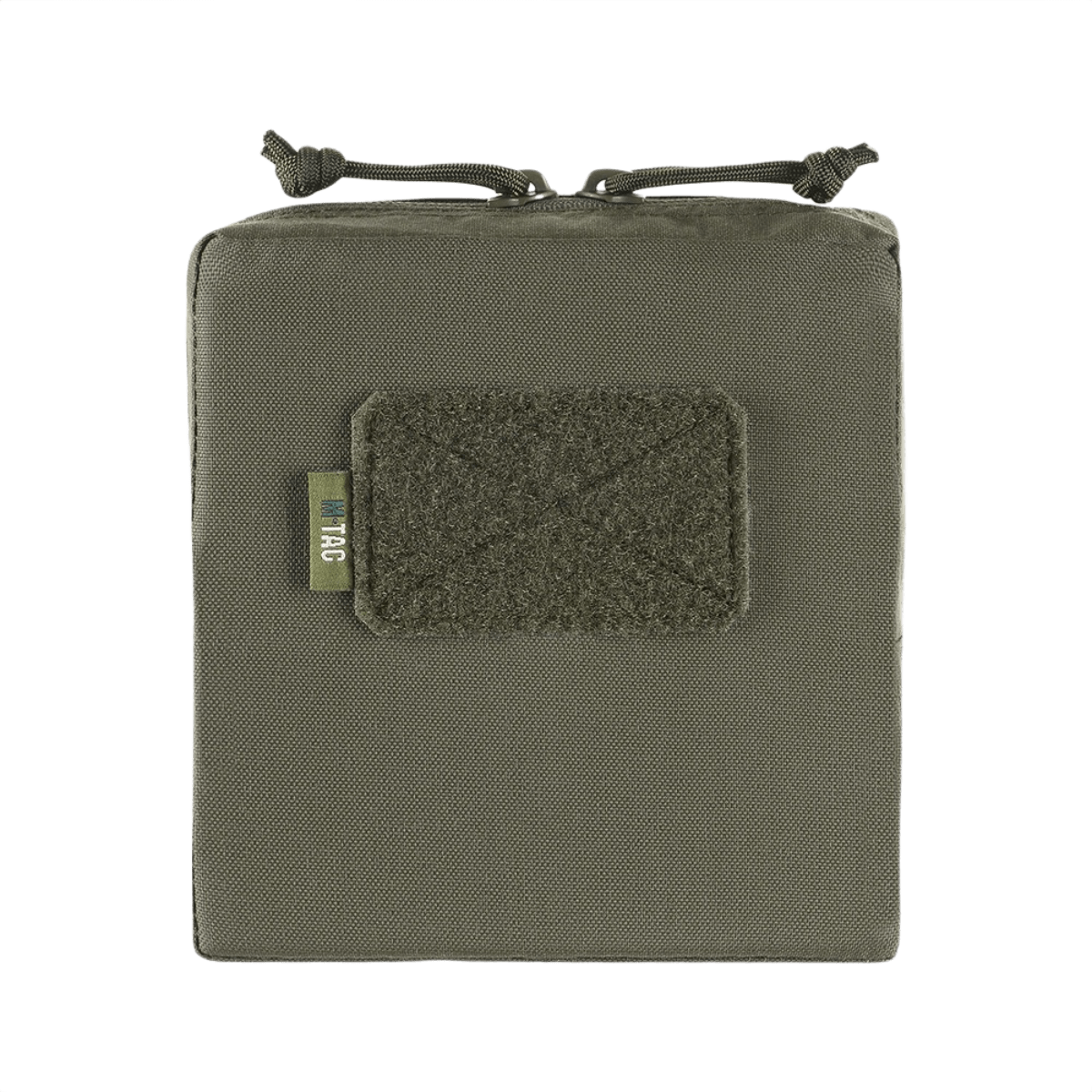 M-Tac Utility Pouch Elite Small lavet af slidstærkt Cordura 500D, ideel til EDC og MOLLE-kompatibel opbevaring. Grønt design og holdbar konstruktion.