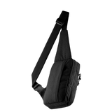 M-Tac Carry Sling Taske Elite Gen.IV i sort med justerbar rem designet til skjult våbenbæring med universelt velcro-hylster. Komfortabel skuldertaske.