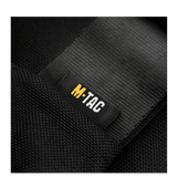 M-Tac Carry Sling Taske Elite Gen.IV med sort tæt syning og M-Tac logo, ideel til diskret våbenbæring og brugervenlighed.