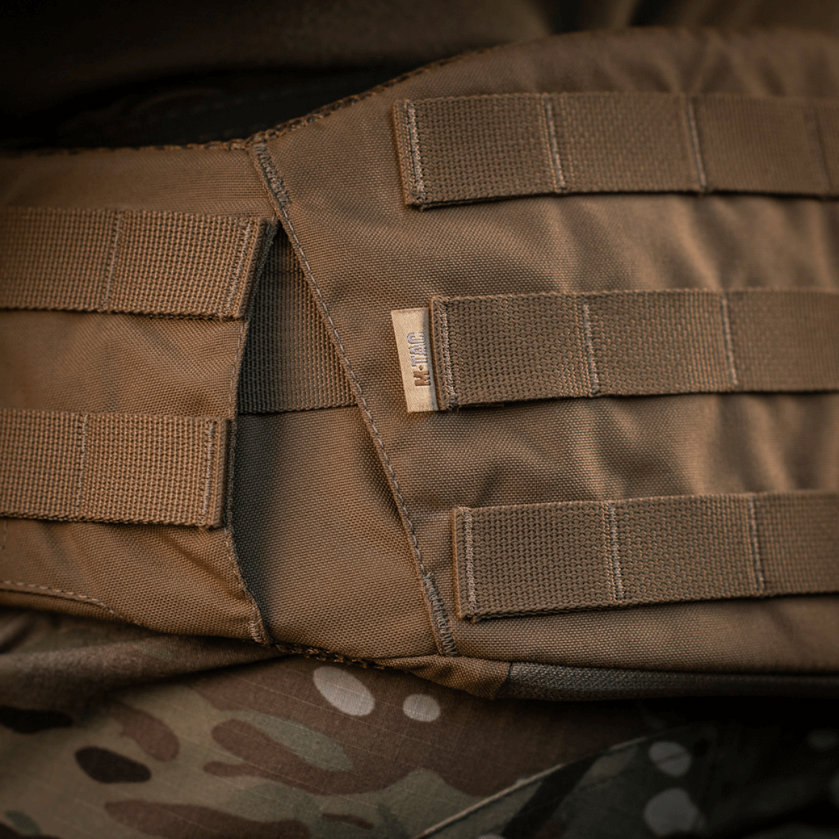 M-Tac War Belt ARMOR med slidstærkt Cordura 500D og MOLLE-webbing til tilpasning af kampudstyr