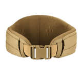 M-Tac War Belt ARMOR i sandfarve, taktisk bælte med robust spænde og MOLLE-webbing i slidstærkt Cordura 500D til moderne fighters udstyr