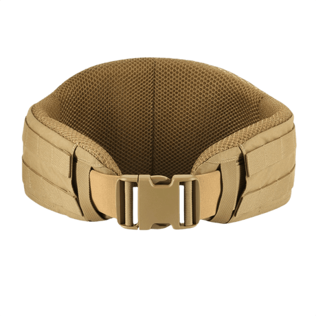 M-Tac War Belt ARMOR i sandfarve, taktisk bælte med robust spænde og MOLLE-webbing i slidstærkt Cordura 500D til moderne fighters udstyr