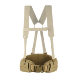 M-Tac War Belt ARMOR set forfra med holdbare Cordura 500D materialer og MOLLE-webbing til taktiske anvendelser.