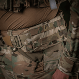 M-Tac War Belt ARMOR med MIL-SPEC MOLLE-webbing til taktikere og fighters, fremstillet af slidstærk Cordura 500D.