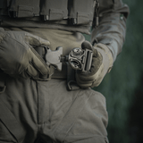 M-Tac War Belt ARMOR med MOLLE-webbing og robust lukning, designet til taktiske brugsscenarier