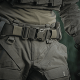 M-Tac War Belt ARMOR med MOLLE-webbing, taktisk bælte til kampopgaver, fremstillet af slidstærkt Cordura 500D materiale