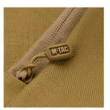 Lynlåsdetalje på M-Tac Carry Sling Taske Elite Gen.IV med Velcro, der viser holdbart materiale og kvalitets håndværk.