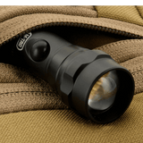 M-Tac Carry Sling Taske Elite Gen.IV med Velcro med lommelygte i lynlåslomme