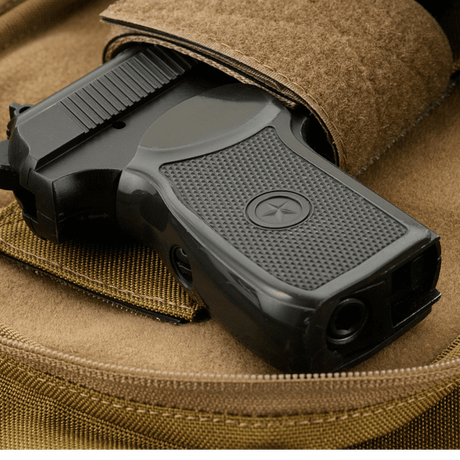 M-Tac Carry Sling Taske Elite Gen.IV med Velcro med pistolasthylster i velcro til skjult bæring