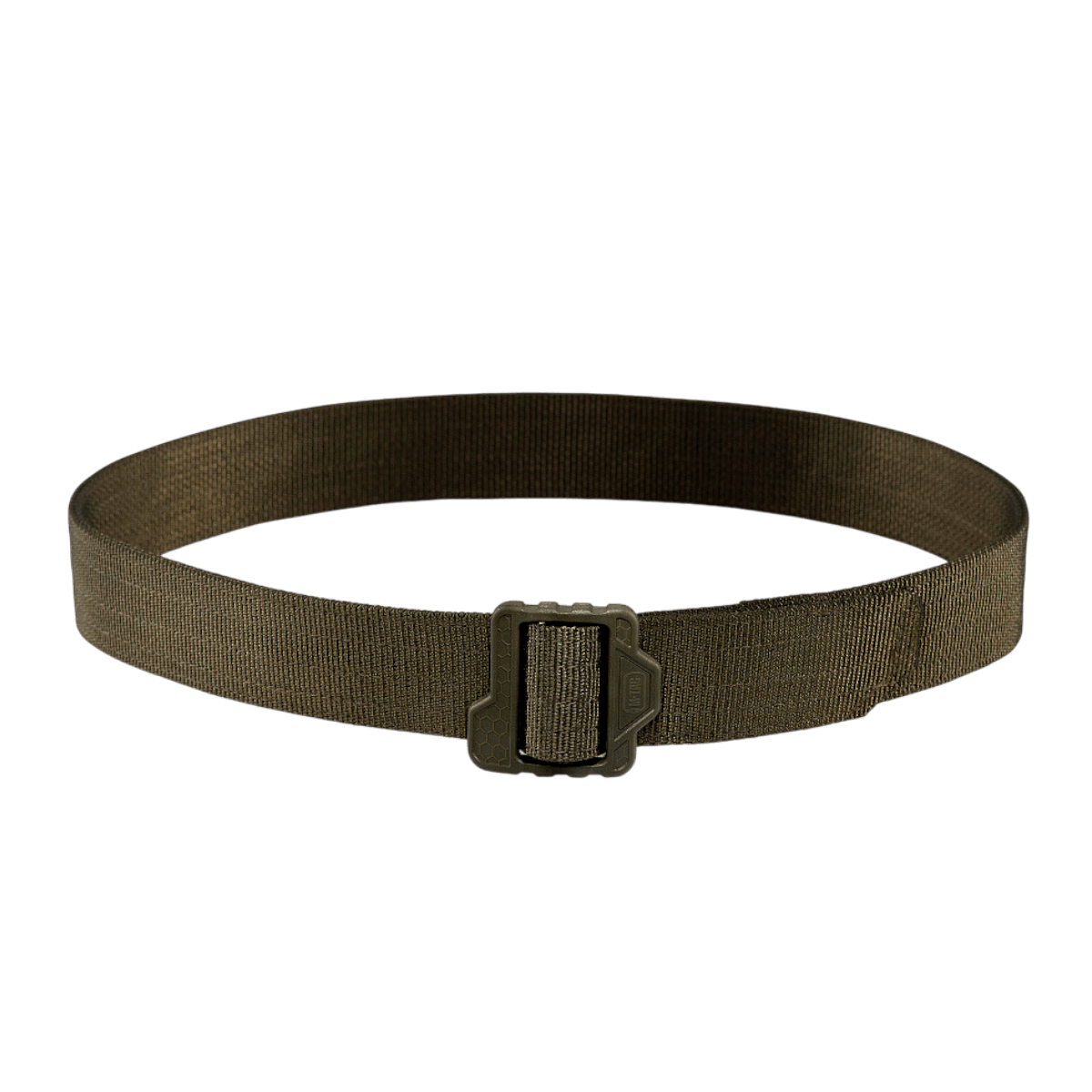 M-Tac Double Duty Taktisk Bælte Hex i sort, designet til taktisk og hverdagsbrug, med holdbar nylon og stærk tråd til tungt udstyr.