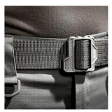 M-Tac Double Duty Taktisk Bælte Hex i sort nylon designet til holdbarhed og funktionalitet, ideelt til hverdag og taktiske opgaver.