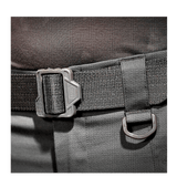 M-Tac Double Duty Taktisk Bælte Hex i sort med robust spænde og D-ring til taktisk udstyr, designet til holdbarhed og funktionalitet.