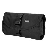 M-Tac Toilettaske i sort design til opbevaring af hygiejneartikler, perfekt til rejser eller daglig brug, kompakt og rummelig.