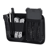 M-Tac Hook & Loop Low Profile Admin Panel med elastiske fastgøringer til gadgets som taktisk pen, lommelygte og multitool.