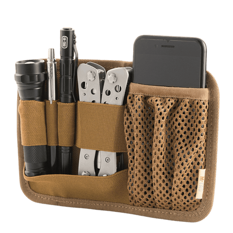 M-Tac Hook & Loop Low Profile Admin Panel med elastiske fastgøringer til taktiske redskaber, smartphone og gadgets.