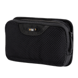 M-Tac Hook & Loop Utility Panel med lynlåslomme og netdesign til organisering i tasker, 19 x 13 cm, sort.