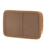 M-Tac Hook & Loop Utility Panel i brun farve. Moduleret lynlåslomme til tasker, der organiserer småting sikkert. Mål: 19 x 13 cm.