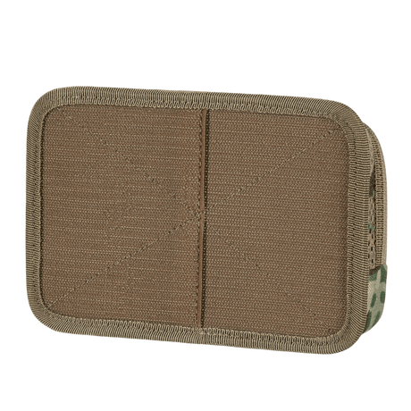 M-Tac Hook & Loop Utility Panel med lynlåslomme, ideel til tasker, 19x13 cm, modulær og praktisk til småting.