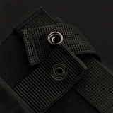 M-Tac Mag Drop Pouch Elite med MOLLE-fastgørelser og hurtigt-udløsningssystem i sort stof.