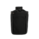 M-Tac Mag Drop Pouch Elite i sort med MOLLE-fastgørelser til sikker magasinudskiftning og hurtig tømning, set forfra.