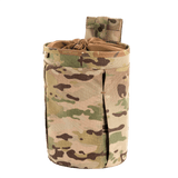 M-Tac Mag Drop Pouch Elite i camouflagefarver til sikker opbevaring og hurtig udskiftning af magasiner, passer til MOLLE-fastgørelser.
