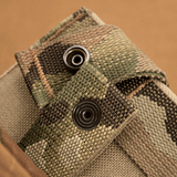 M-Tac Mag Drop Pouch Elite med camouflagemønster og robuste knaplukninger for hurtig adgang og sikker montage