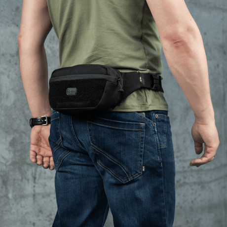M-Tac Tactical Waist Bag Gen.II Elite bæltetaske til taktisk og hverdagsbrug, fremstillet af slidstærk Cordura 1000D materiale.