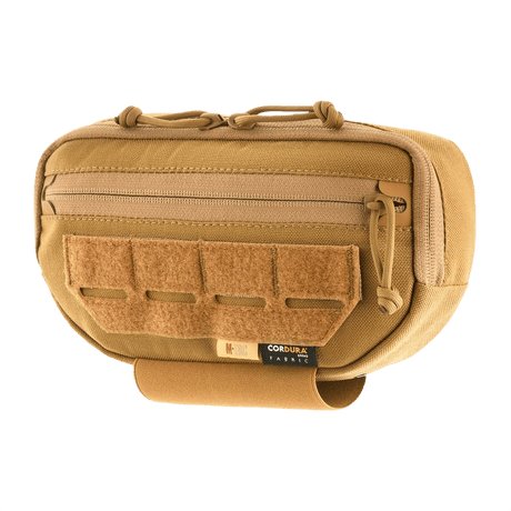 M-Tac Plate Carrier Lower Accessory Pouch Gen.II Elite i slidstærk Cordura 1000D, funktionel taske til lynhurtig adgang til udstyr.