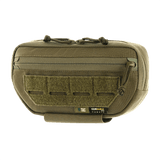 M-Tac Plate Carrier Lower Accessory Pouch Gen.II Elite i slidstærkt Cordura 1000D materiale med velcrofastgørelse og to rum.