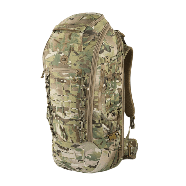 M-Tac Rygsæk Large Gen.III Elite i camouflage, slidstærk og funktionel rygsæk lavet af Cordura 500D, perfekt til taktisk brug.